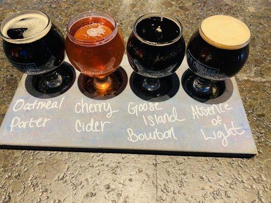 Beer flight