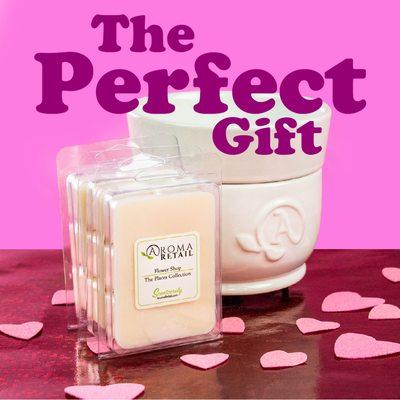 Valentine's Deal: buy our Candle Warmer / Wax Melter and get FREE melt bars! Learn more - https://aromaretail.com/valentines-day-gift-ideas/