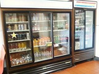 many varieties of beverages to choose from