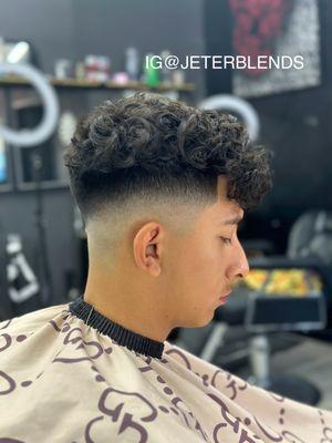 Mid Fade with Texture