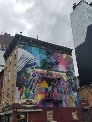 Kobra mural has been here years