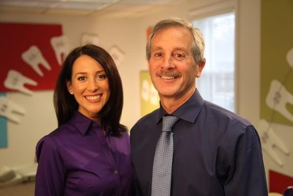 Dr. Adrienne Weisner with Dr. Stephen Weisner.