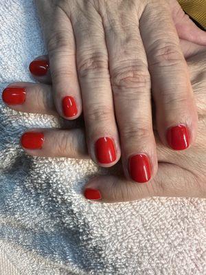 Gel manicure