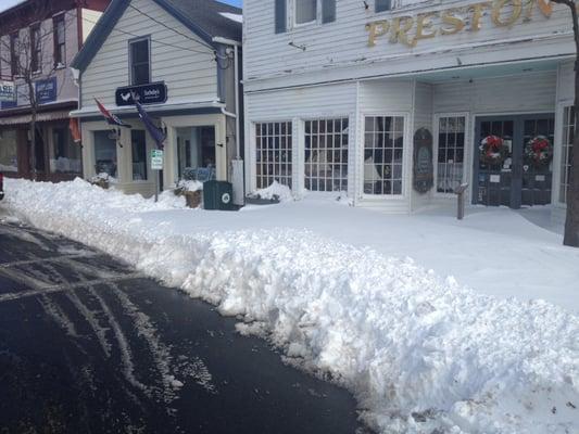 WInter time in Greenport