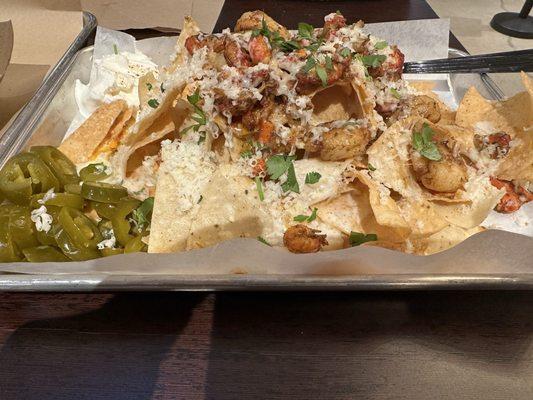 Across the coast seafood nachos