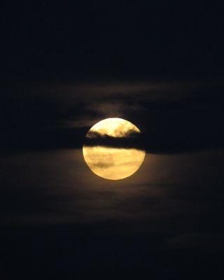 Full moon over Belize!