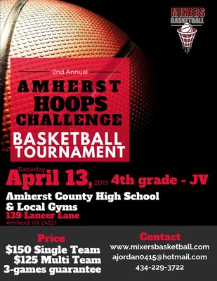 Graphic Design - Basketball Tournament Flyer