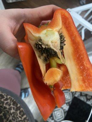 Moldy produce