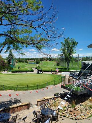 Golf course view