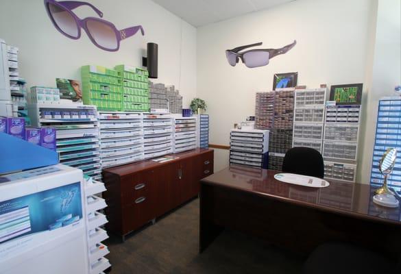 We fit a wide variety of Contact Lenses.