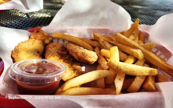 Chicken Tenders and Fries