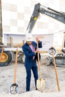 The Crosby Miami World Center GroundBreaking Inauguration! #3UnitsSold
 #PreConstruction
 #MiamiRealEstate
 #RealEstateServices