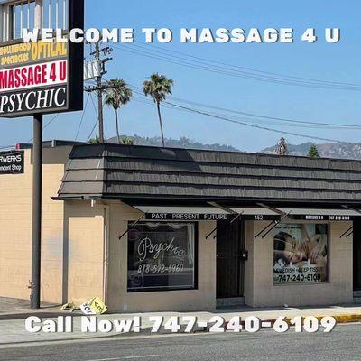 Welcome To Massage 4 U