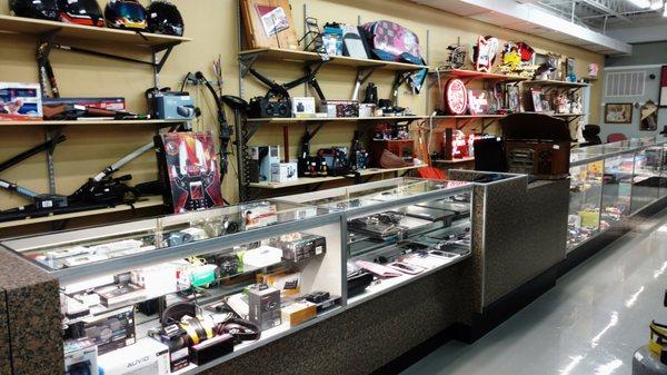 Electronics, Sports Equipment, Gaming, DVDSs, Blu-Rays, Neons & More Area