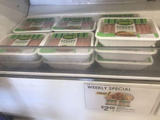 Great deal for ground turkey!