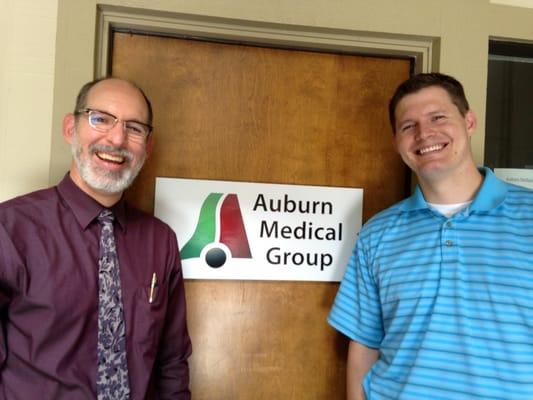 Doctors Mark and Gawayne Vaughan of the Auburn Medical Group, Auburn's Family Medical Practice