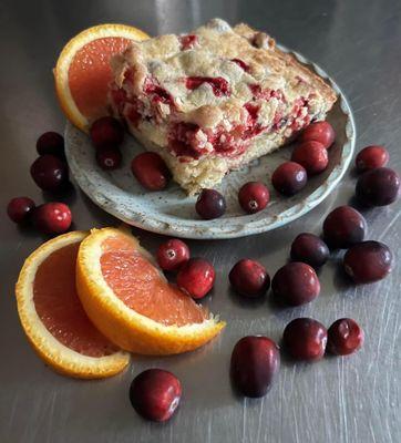 Cranberry Almond Orange Cake