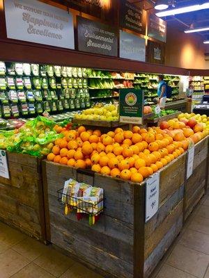 Produce section @ Whole Foods Market