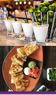 Classic Margaritas, quesadillas, brunch