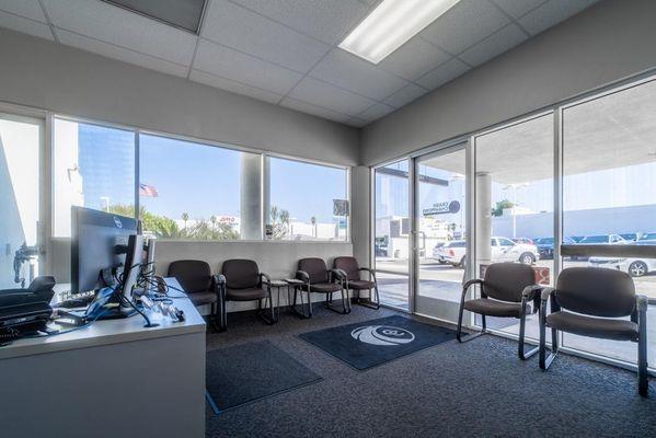 Customer Waiting Area (Interior Space)