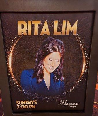 Rita Lim was in the lounge