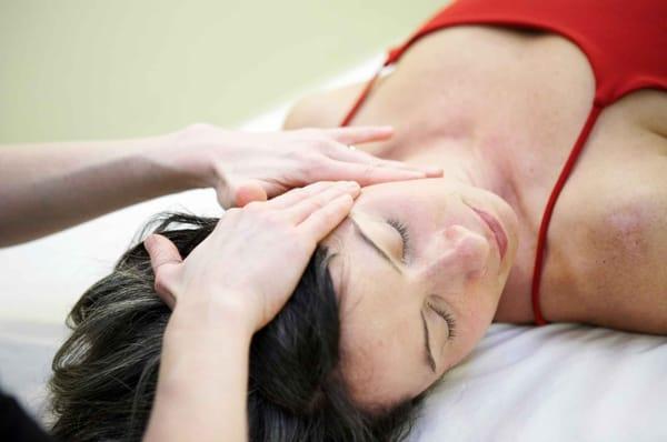 Relieve Jaw Pain and Headaches with Myofascial and Craniosacral bodywork techniques.