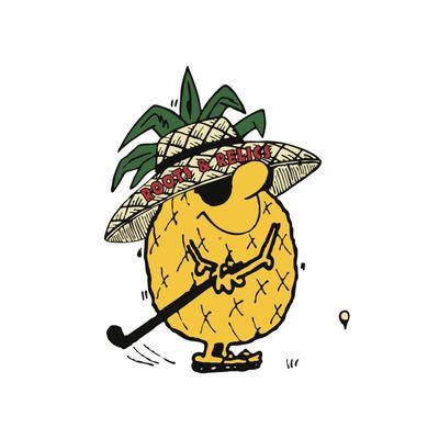 OG Pineapple Golfer Man