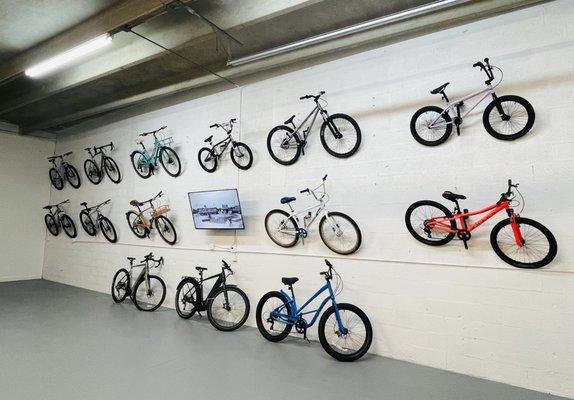 Brand New Bicycle Selection including Electric Bikes