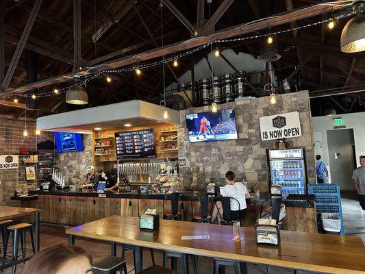 Interior bar area.