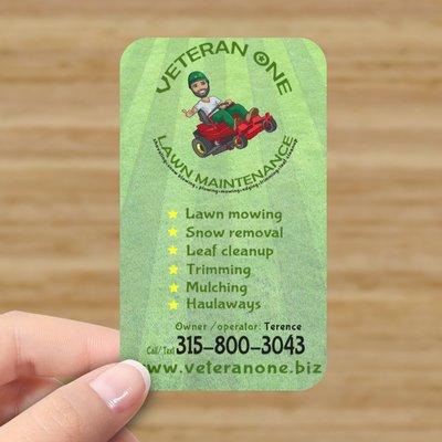 Veteran One Lawn Maintenance