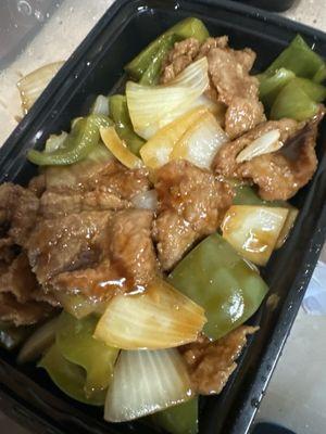 Pepper anion beef