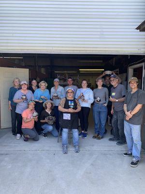 Tye Full-Circle Pottery Crew  The Clay Yard!