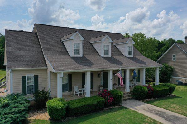 This project was both a full roof and siding replacement.