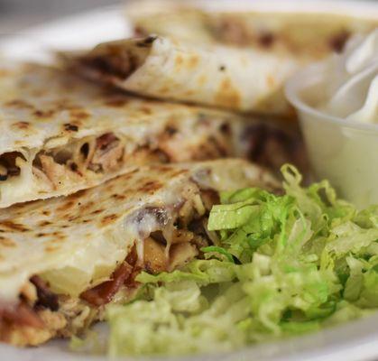 BBQ quesadilla