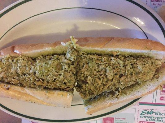 Pesto chicken cheesesteak- Large