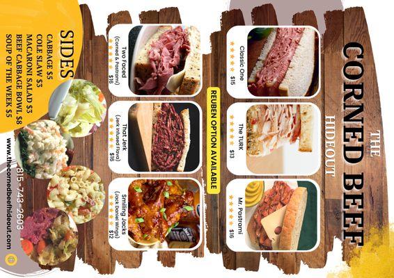 Reuben Options Available