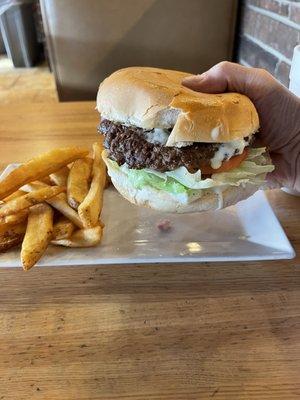 A Texas sized burger!