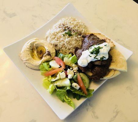 Our most popular gyro  plate