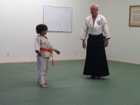 Kids aikido class - Wednesday nights