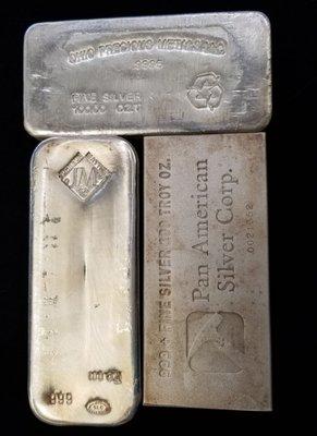 We buy silver bars