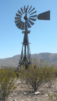 Big Bend National Park windmill work