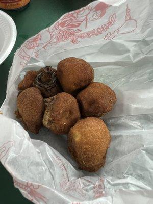 Fried mushrooms