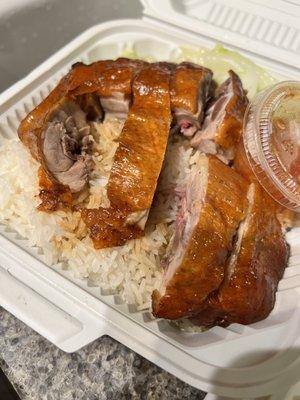 Roast Duck with Rice