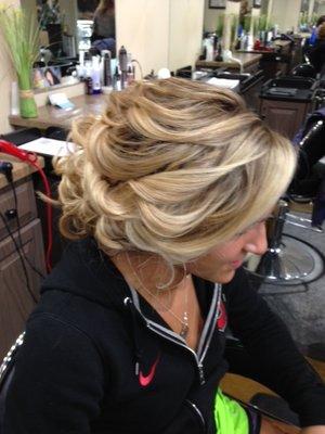 Prom Updo by Lisa