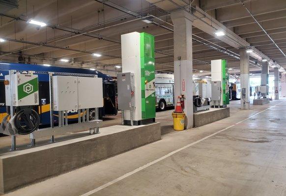 Electric bus Fast charging station