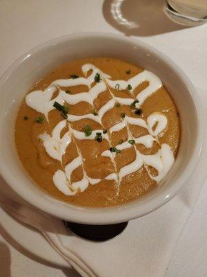 Lobster bisque soup ~ yum!