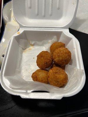 Fried mushrooms