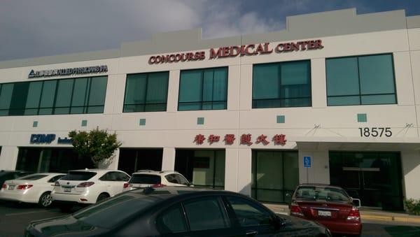 Front of Concourse Medical Center