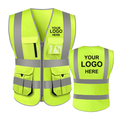 High Visibility Safety Vest with Your Logo