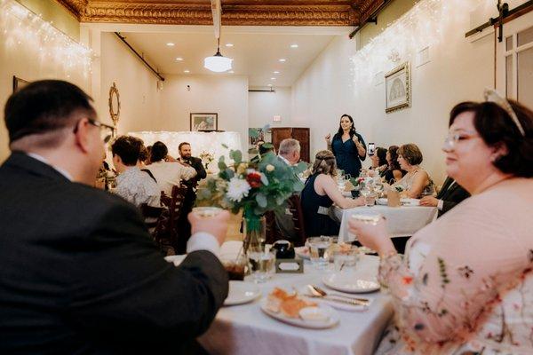 Wedding Reception in our event space.